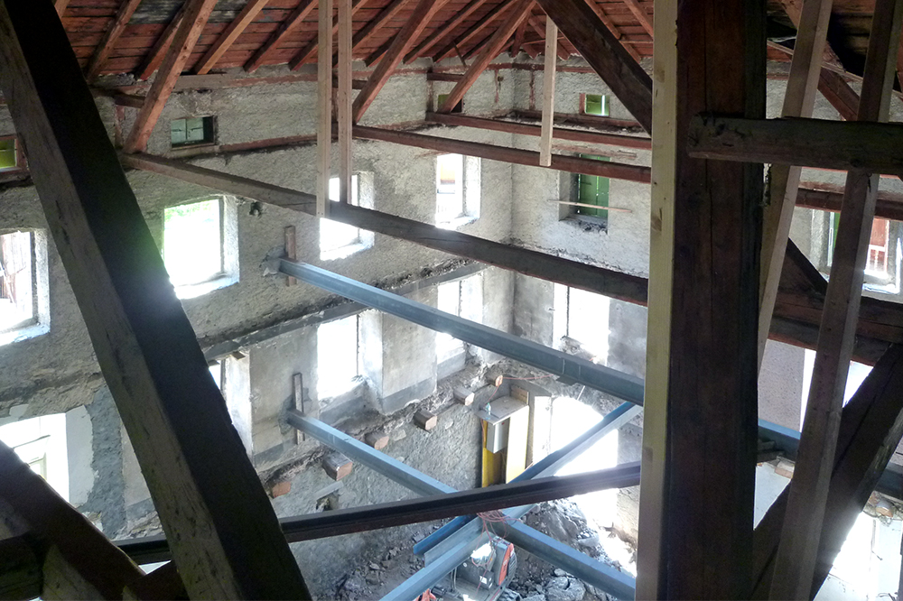 Transformation d’un bâtiment à Ollon